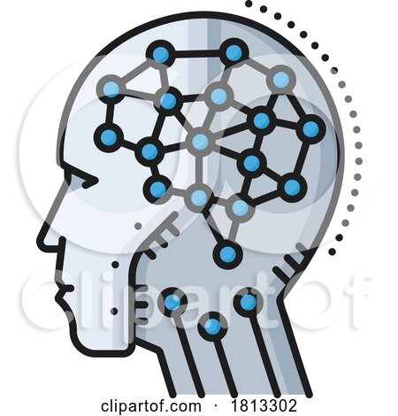 Artificial Intelligence Design Licensed Clipart by Vector Tradition SM