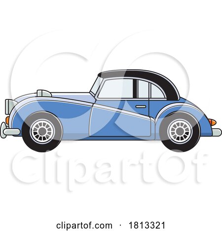 Purple Classic Car Clipart by Lal Perera