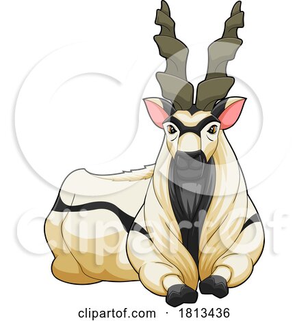 Markhor Licensed Cartoon Clipart by Hit Toon