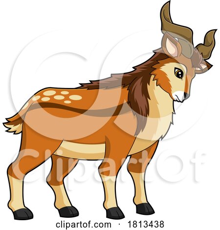 Markhor Licensed Cartoon Clipart by Hit Toon