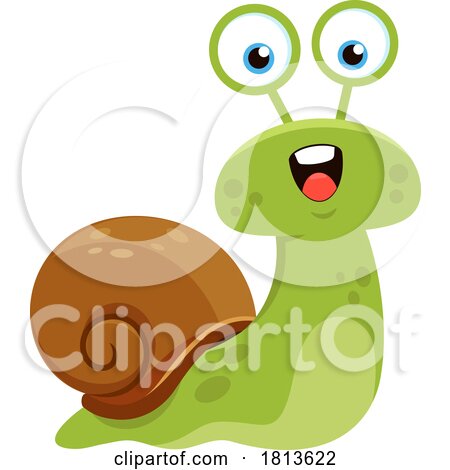 Snail Licensed Cartoon Clipart by Hit Toon