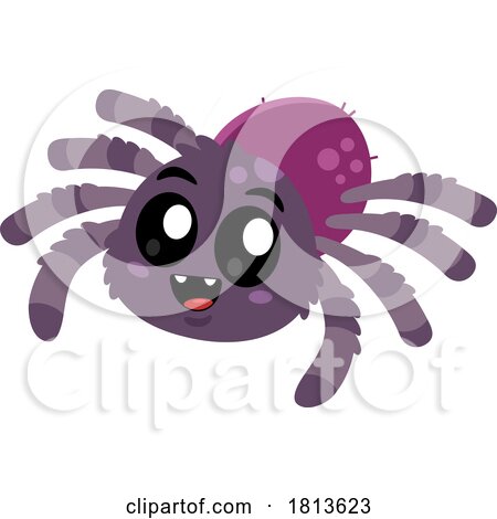 Cute Spider Licensed Cartoon Clipart by Hit Toon