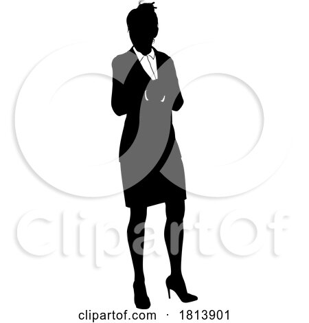 Business People Woman Silhouette Businesswoman by AtStockIllustration