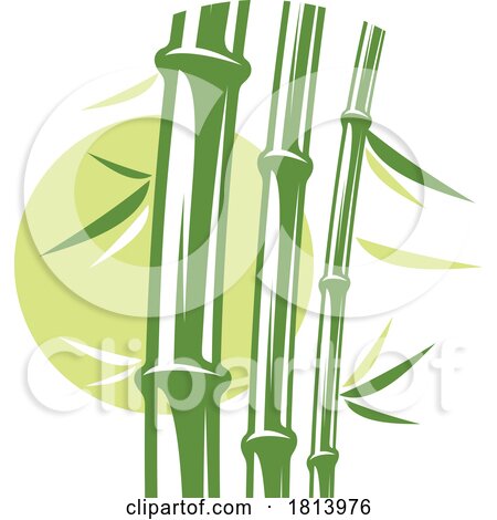 Bamboo Logo Licensed Stock Image by Vector Tradition SM