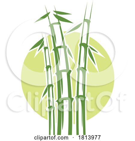 Bamboo Logo Licensed Stock Image by Vector Tradition SM