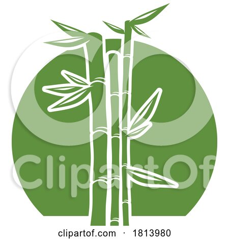 Bamboo Logo Licensed Stock Image by Vector Tradition SM