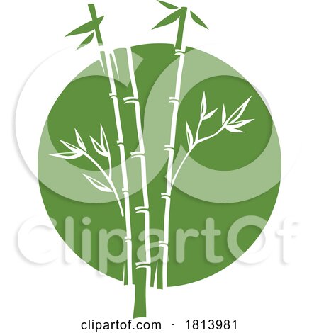 Bamboo Logo Licensed Stock Image by Vector Tradition SM