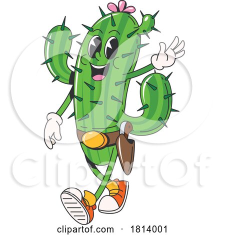 Cactus Mascot Licensed Stock Image by Vector Tradition SM