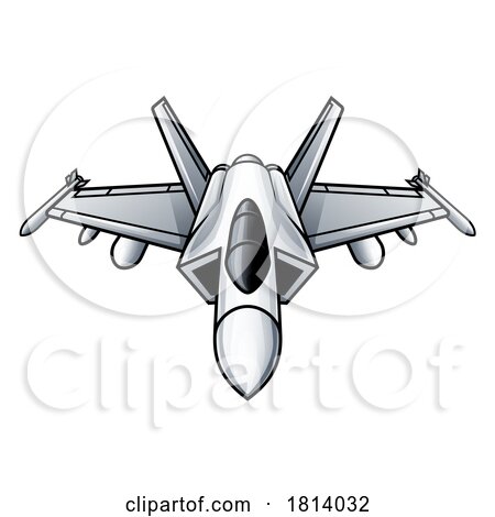 Fighter Jet Aeroplane Military Air Plane Aircraft by AtStockIllustration