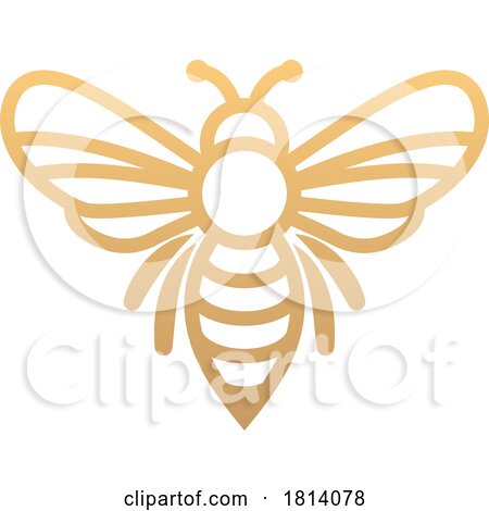 Bee Animal Design Illustration Mascot Icon Concept by AtStockIllustration