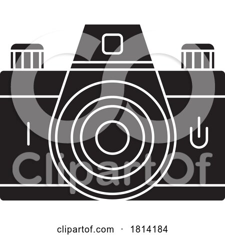 Black and White Old Camera Licensed Stock Image by Lal Perera