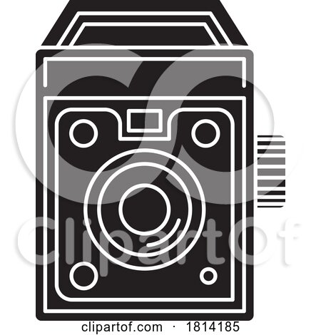 Black and White Old Camera Licensed Stock Image by Lal Perera