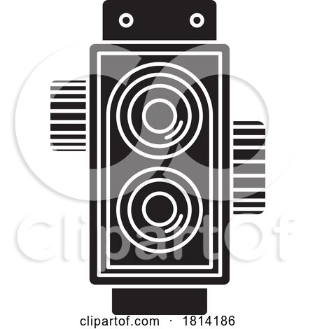 Black and White Old Camera Licensed Stock Image by Lal Perera