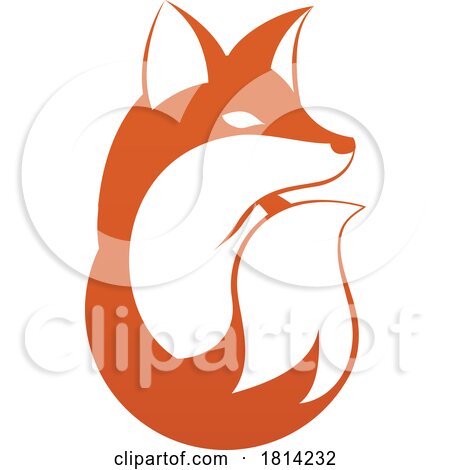 Fox Animal Design Icon Mascot Illustration Concept by AtStockIllustration