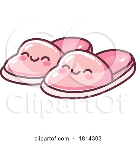 Slippers Kawaii Styled Licensed Stock Image by yayayoyo