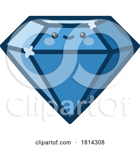 Diamond Gem Kawaii Styled Licensed Stock Image by yayayoyo