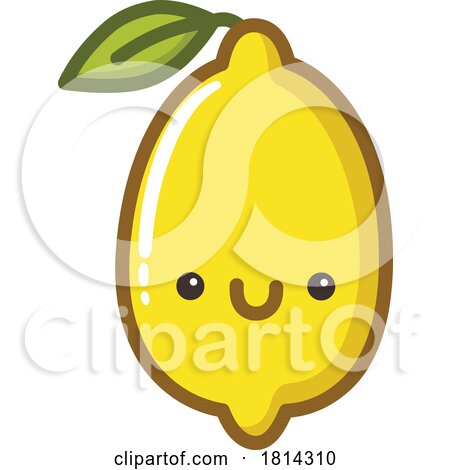 Lemon Kawaii Styled Licensed Stock Image by yayayoyo