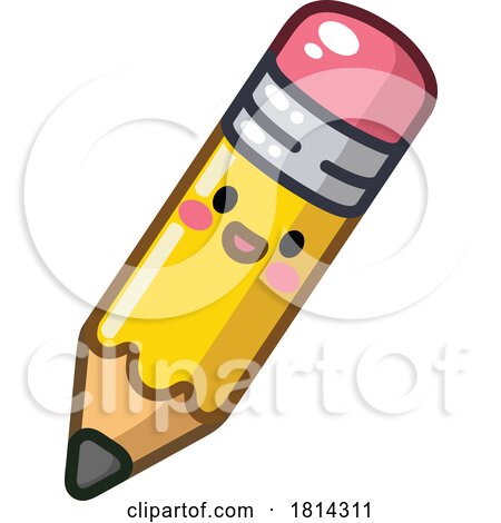 Pencil Kawaii Styled Licensed Stock Image by yayayoyo