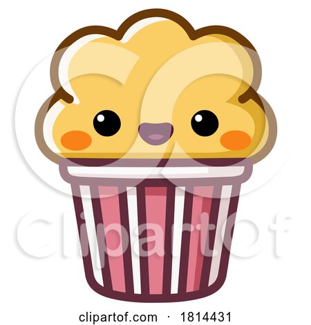 Kawaii Styled Popcorn Bucket Mascot by yayayoyo