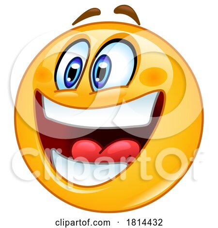 Laughing Emoticon Licensed Stock Image by yayayoyo