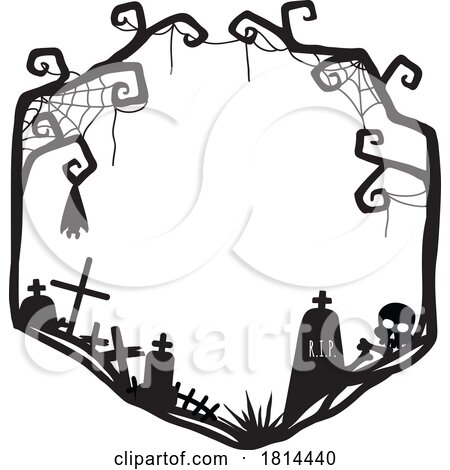 Halloween Frame by Vector Tradition SM