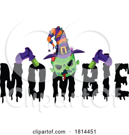 Mombie Zombie Design by Vector Tradition SM