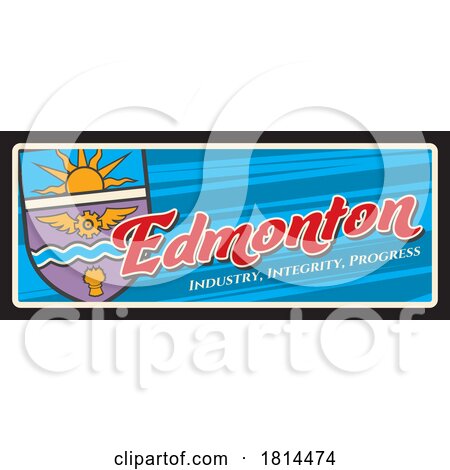 Travel Plate Design for Edmonton by Vector Tradition SM