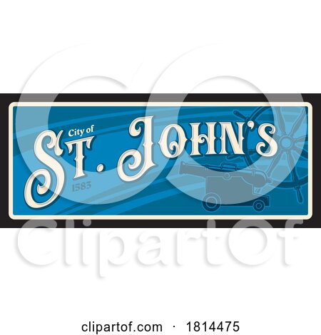 Travel Plate Design for St Johns by Vector Tradition SM