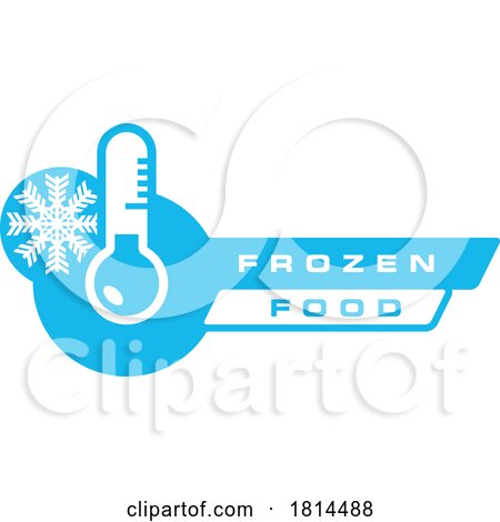 Frozen Food Label Design by Vector Tradition SM