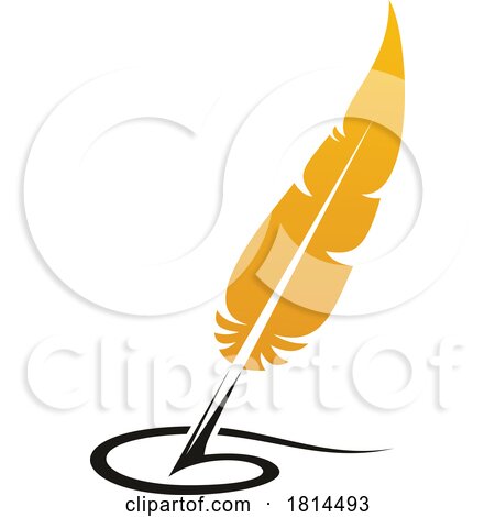 Feather Quill Licensed Stock Image by Vector Tradition SM