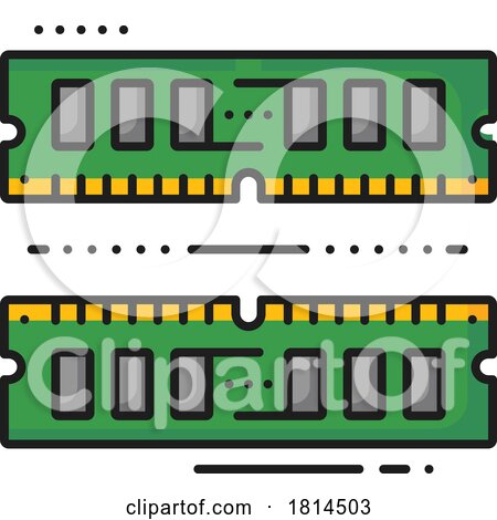 Computer Ram by Vector Tradition SM