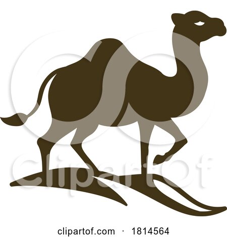 Camel Animal Design Illustration Mascot Icon by AtStockIllustration