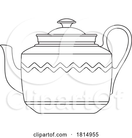 Cartoon Tea Pot by Lal Perera