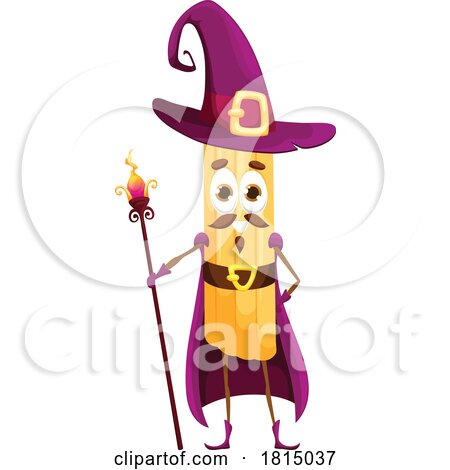 Halloween Penne Pasta Character Clipart by Vector Tradition SM