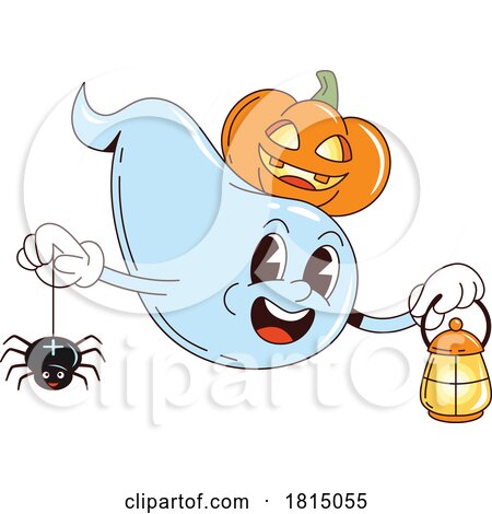 Halloween Ghost Clipart by Vector Tradition SM