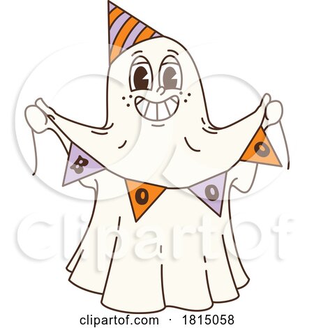 Halloween Ghost Clipart by Vector Tradition SM