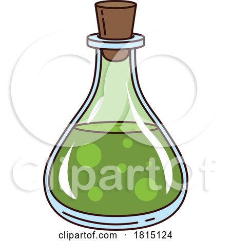 Halloween Potion Bottle Clipart by Vector Tradition SM