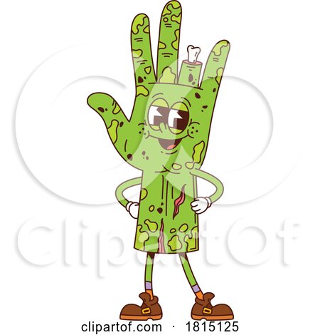 Halloween Zombie Hand Clipart by Vector Tradition SM