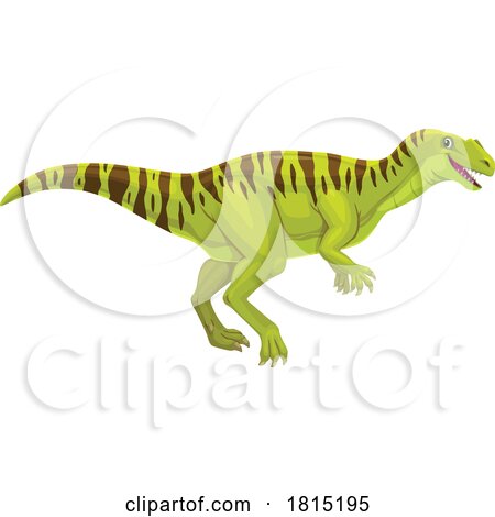 Neovenator Dinosaur Clipart by Vector Tradition SM