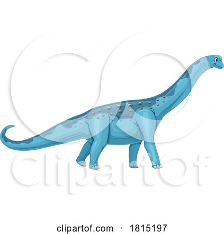 Paralititan Dinosaur Clipart by Vector Tradition SM