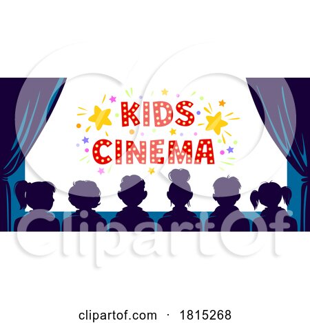 Kids Cinema Clipart by Vector Tradition SM