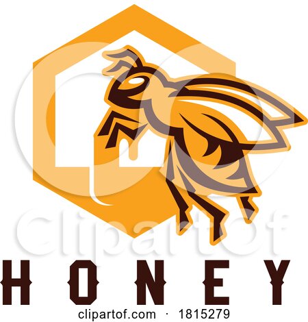 Honey Bee Logo Clipart by Vector Tradition SM