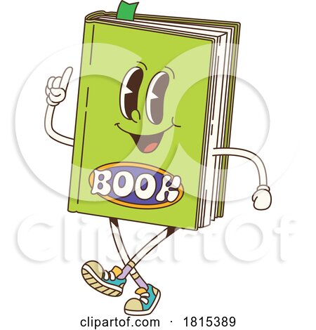 Book Mascot Clipart by Vector Tradition SM