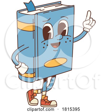 Book Mascot Clipart by Vector Tradition SM