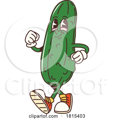 Pickle Mascot Clipart by Vector Tradition SM