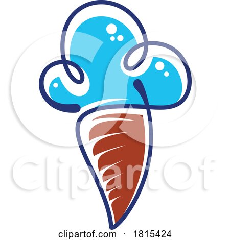 Ice Cream Logo Clipart by Vector Tradition SM