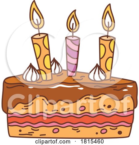 Birthday Cake Clipart by Vector Tradition SM