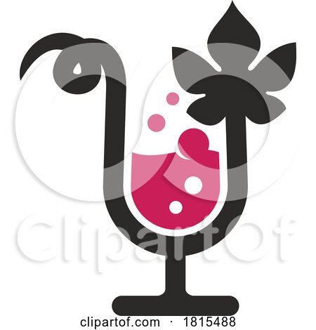 Wine Logo Clipart by Vector Tradition SM