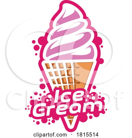 Ice Cream Logo Clipart by Vector Tradition SM