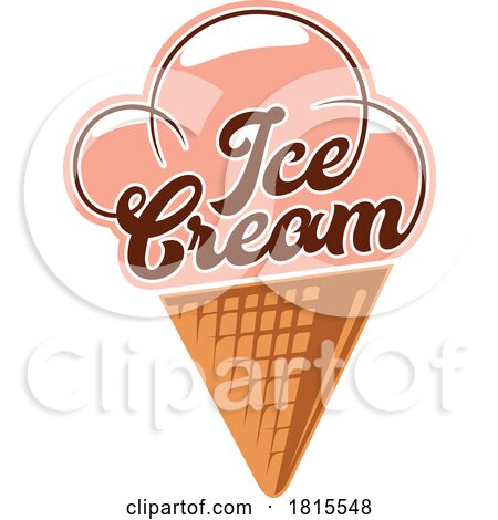 Ice Cream Logo Clipart by Vector Tradition SM